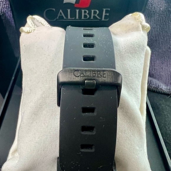 Calibre Lancer Chronograph Date Designer Sports Men’s Watch - Picture 4 of 7